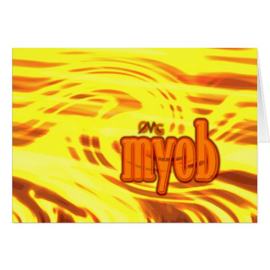 OMG! myob Cards (Front Horizontal)
