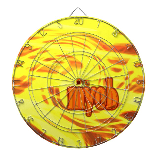 OMG! myob Dartboard With Darts (Front)