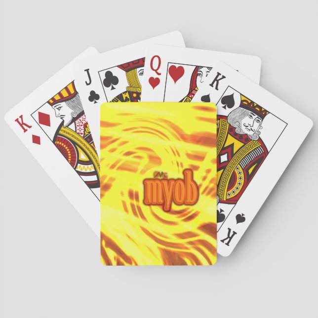 OMG! myob Poker Cards (Back)