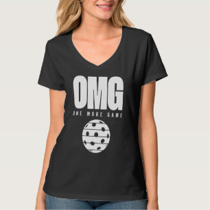 Omg One More Game Pickle Ball Retro T-Shirt