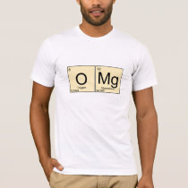 OMG oxygen magnesium periodically funny t-shirt