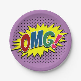 OMG! PAPER PLATES