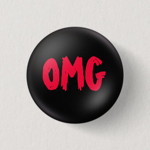 OMG PINBACK BUTTON
