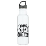 omg point your toes stainless steel water bottle omg point your toes stainless steel water bottle