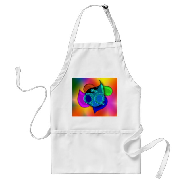 OMG! qq Adult Apron (Front)