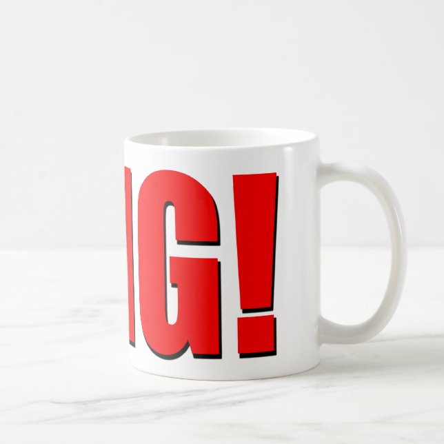OMG! red Coffee Mug (Right)