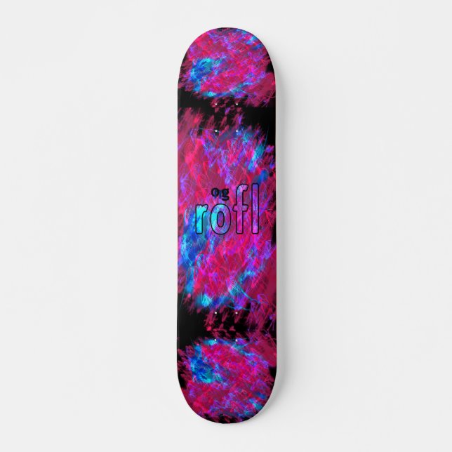 OMG! rofl Skateboard Deck (Front)