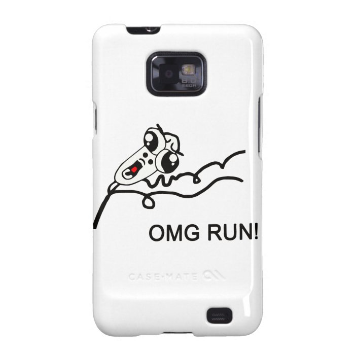 OMG run   meme Samsung Galaxy SII Cover