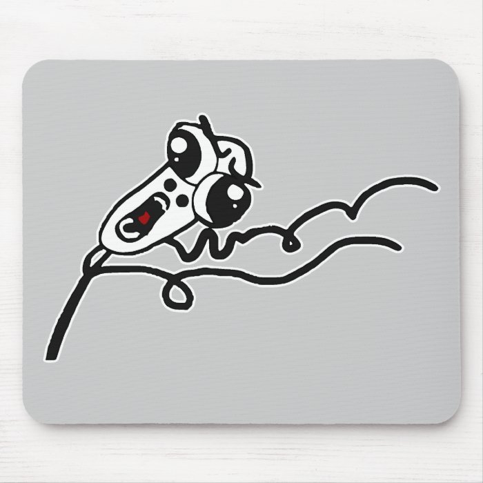 OMG RUN Scared Rage Face Comic Meme Mousepads