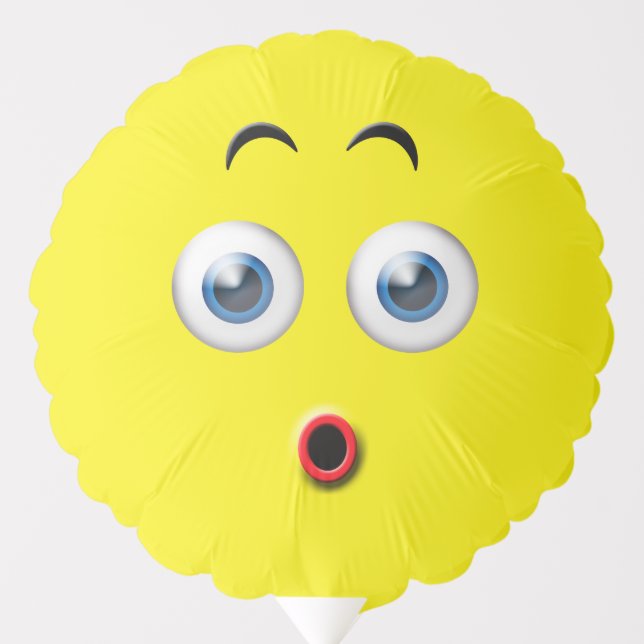 OMG Surprised Emoji Balloon (Front)