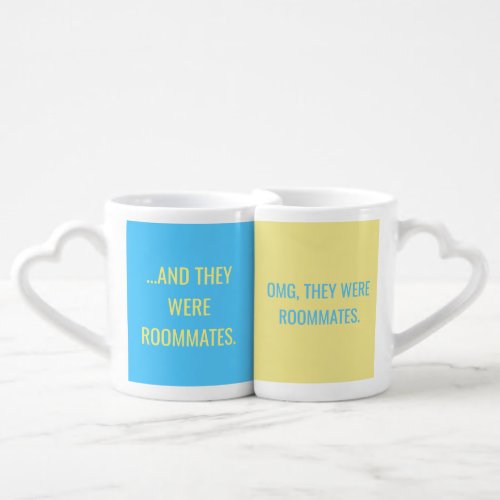 OMG They Were Roommates Mug Set