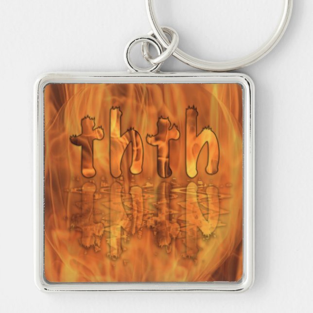 OMG! thth Keychain (Front)