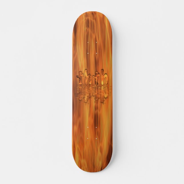 OMG! thth Skateboard Deck (Front)