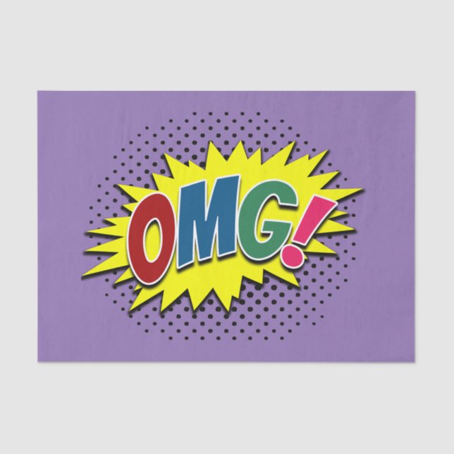 OMG! TISSUE PAPER (Front)