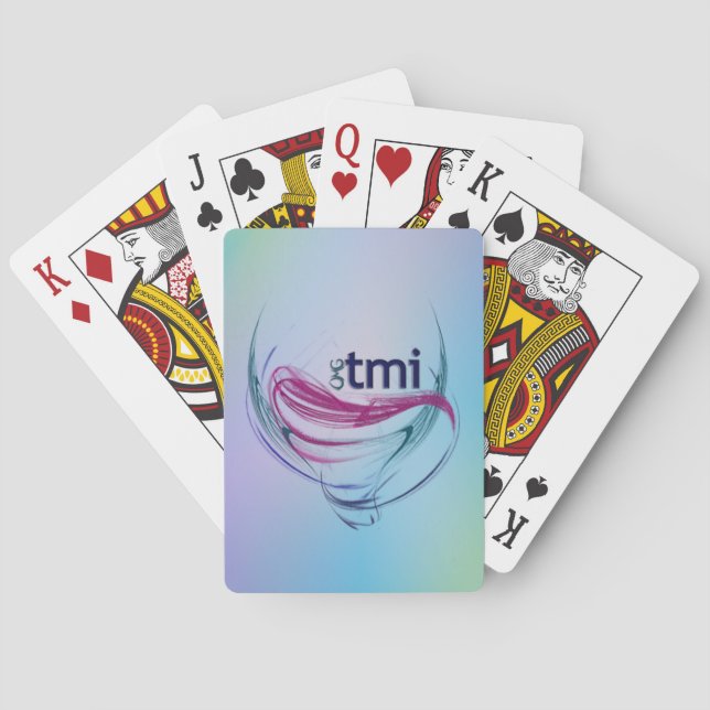 OMG! tmi Poker Cards (Back)