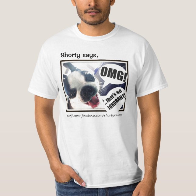 OMG!  Value Tee for Humans (Front)