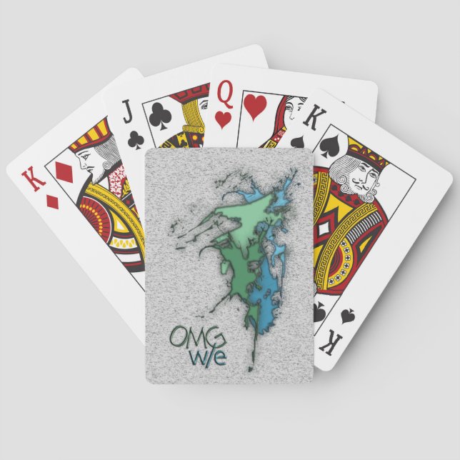 OMG! w/e Poker Cards (Back)