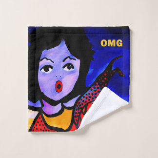 OMG washcloth
