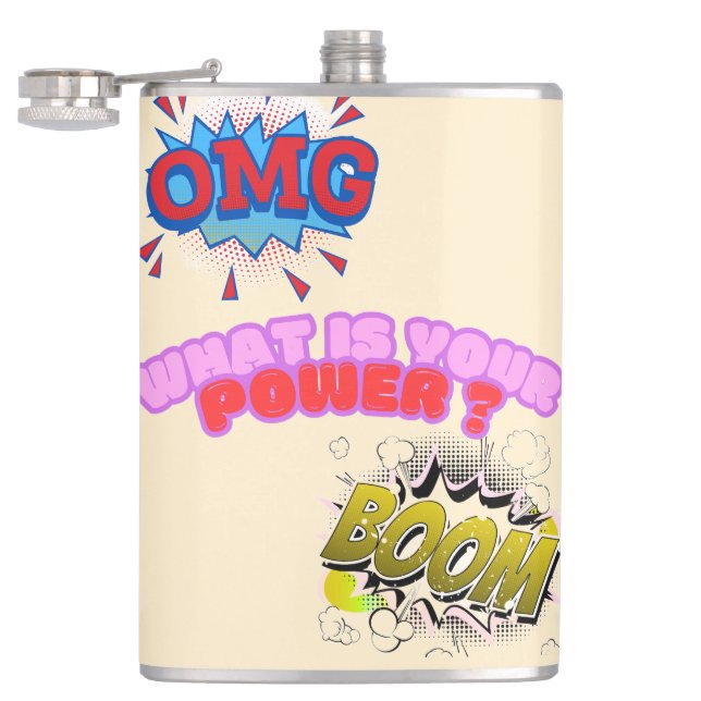 OMG,What Is Your Power ? Flask (Opened)