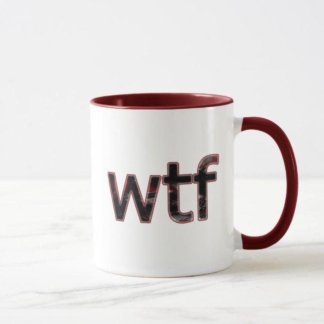 OMG! wtf Mug (Right)