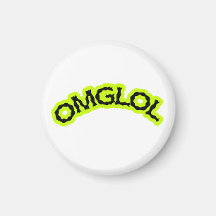 OMGLOL Retro 2000s Magnet – Fun & Playful