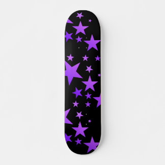 OMGSTARS! IRIDESCENT PURPLE SKATEBOARD DECK