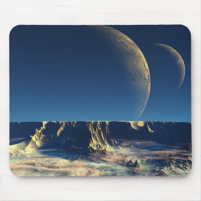 Omin Plateau   Planet Isis Mouse Pads