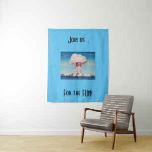 Ominous Nuke Tapestry