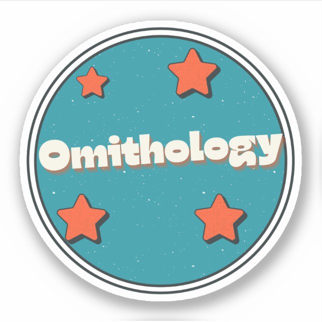 Omithology Sticker (Front)