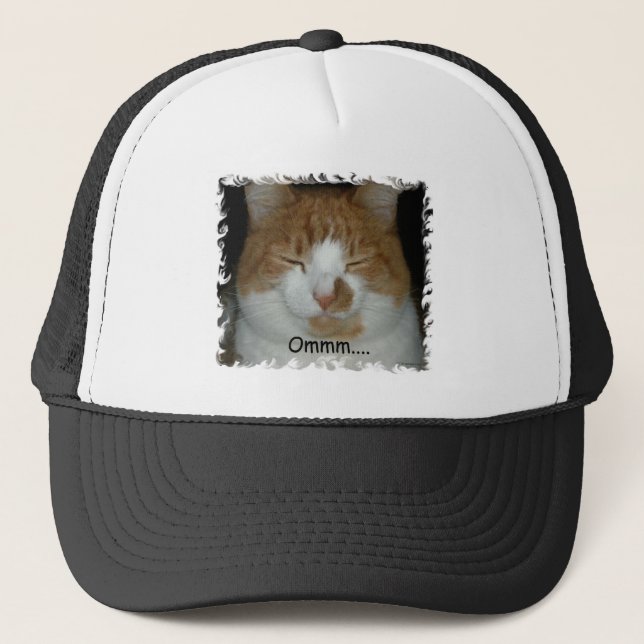 Ommm... Kitty Trucker Hat (Front)