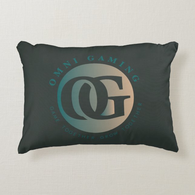 Omni Gaming Accent Pillow (Front)