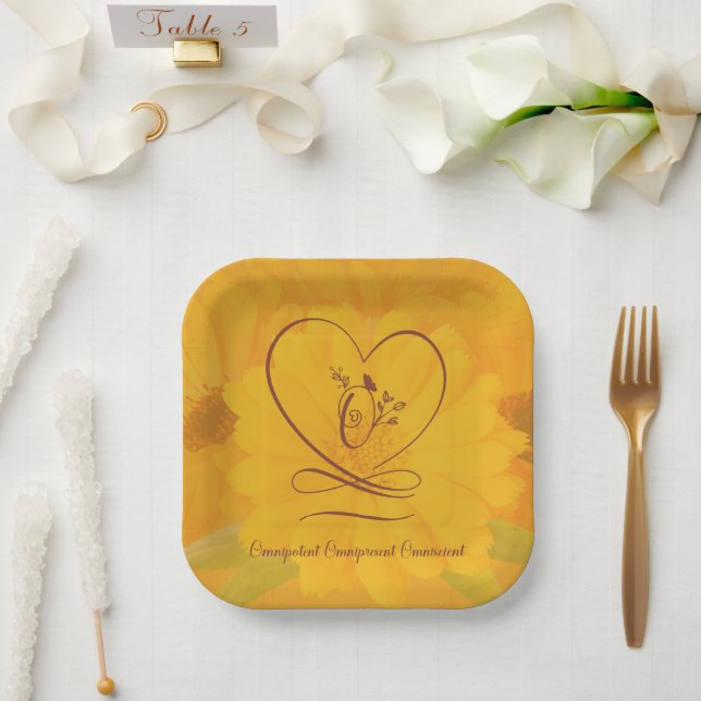 Omnipotent Paper Plates (Wedding)