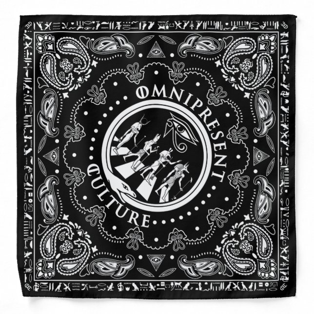 Omnipresent Culture (Scarabs) Bandana (Front)