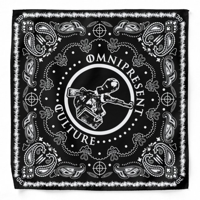 Omnipresent Culture (Troubled Times) Bandana (Front)