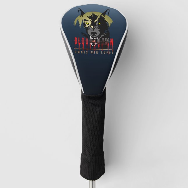 Omnis vir Lupus | Golf Driver Cover (Front)
