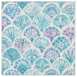 OMNISCIENT MERMAID All-Seeing Eye Scallop Fabric