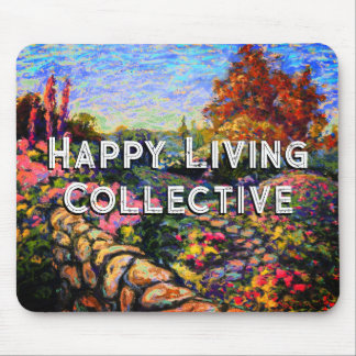 Omniseasonal Garden Happy Living Collective Mouse Pad