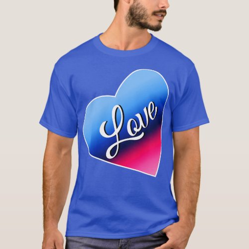 Omnisexual Love Heart T_Shirt