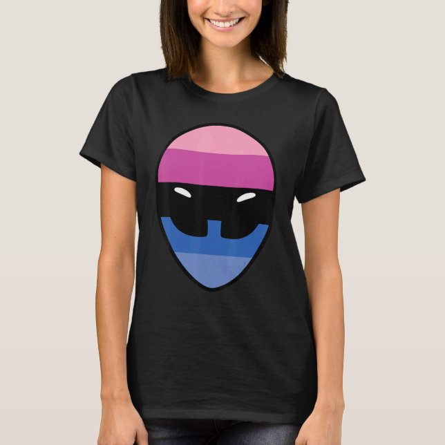 Omnisexual Pride Flag  Alien Omnisexual Flag T-Shirt (Front)