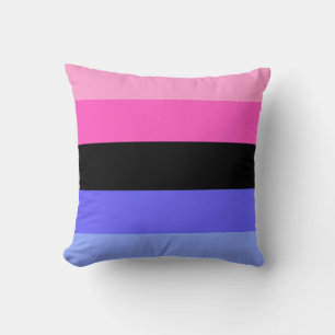 Omnisexual Pride Flag Throw Pillow