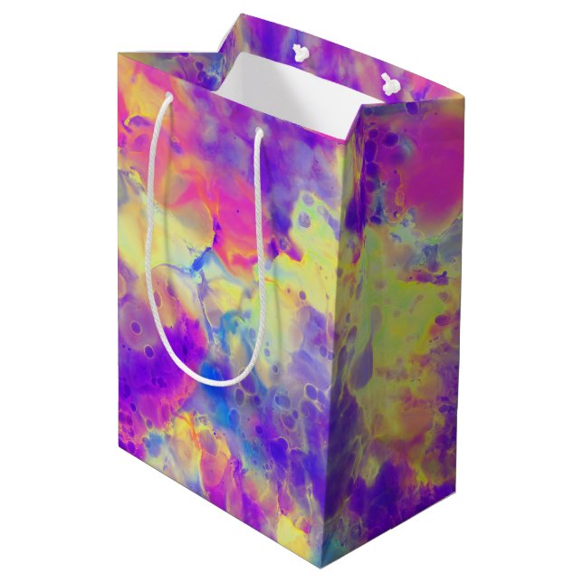 omnivision fantasy ink : medium gift bag (Back Angled)