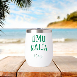 Omo-Naija — Personalized Nigerian Heritage Tumbler