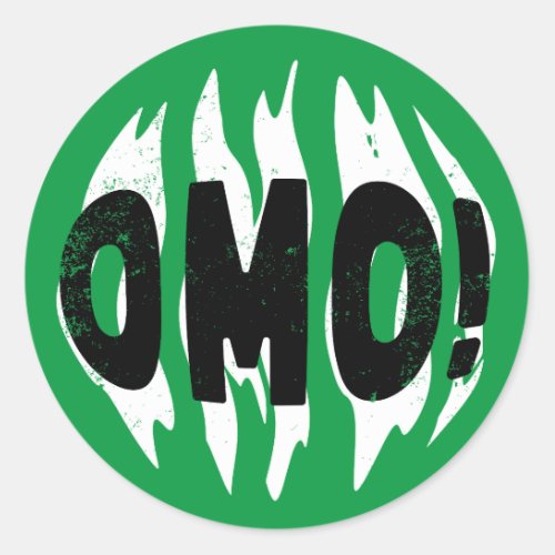 Omo Vol2 Classic Round Sticker