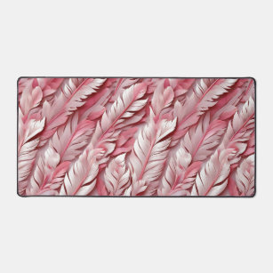 Omorfi Morphi - Desk Mat - Feather Fiesta - Pink