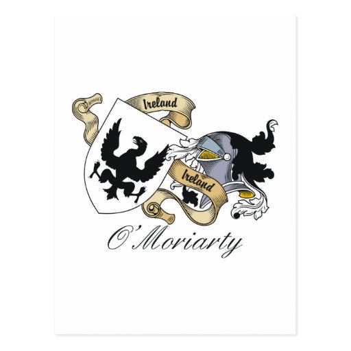 O'Moriarty Family Crest Postcard | Zazzle