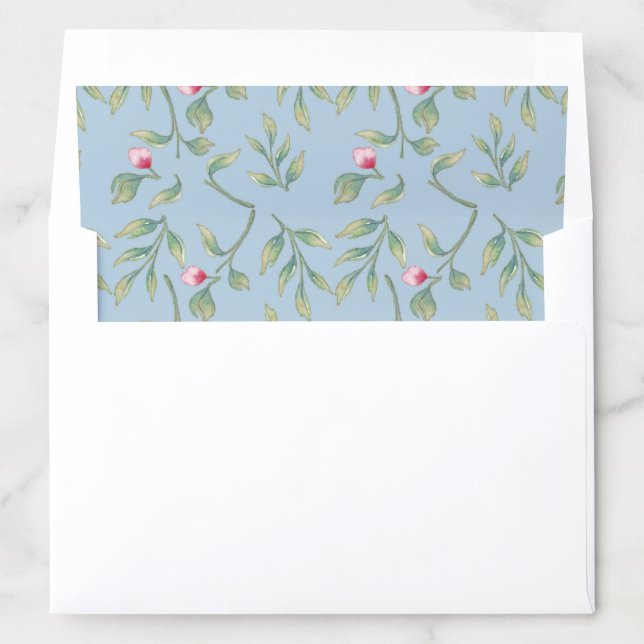 Omphalodes Blue Envelope Liner (In Envelope)