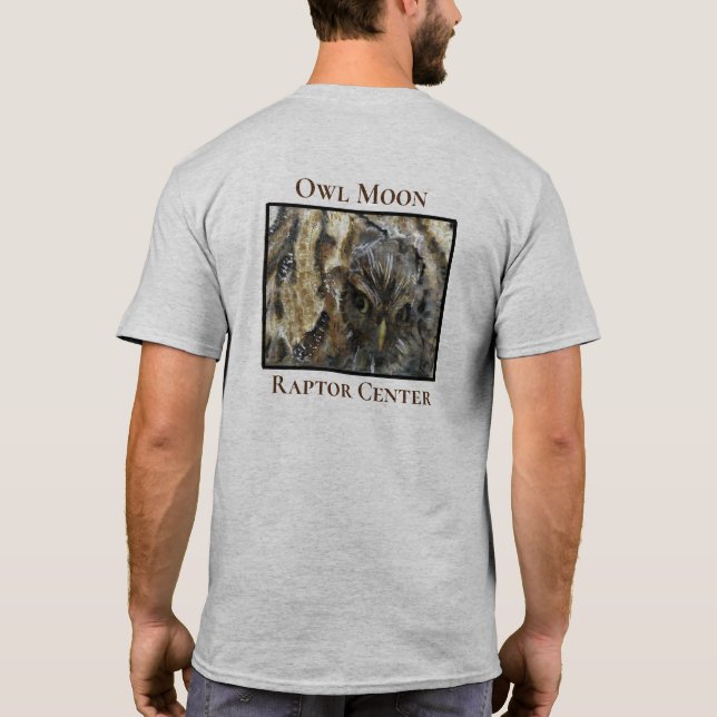 OMRC Screech Owl Men's T-Shirt (Back)
