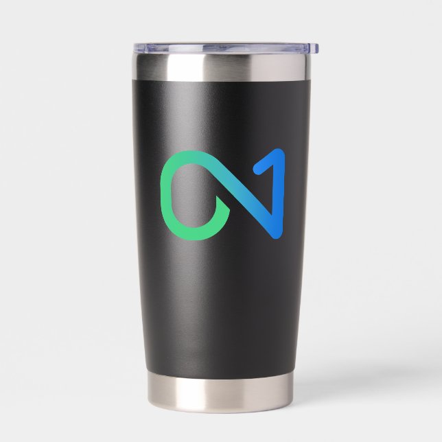 ON1 (Blue Green) Logo Insulated Tumbler (Left)