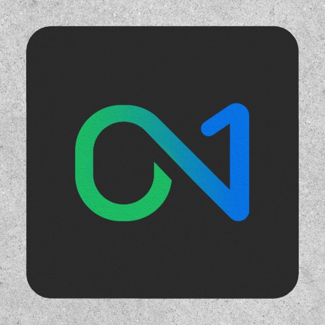 ON1 Blue Green Logo Patch (Front)
