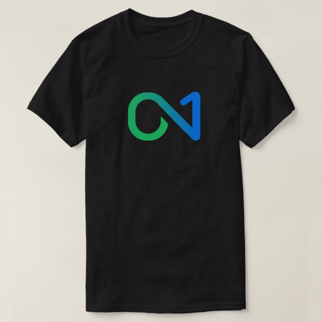ON1 (Blue Green) Logo T-Shirt (Design Front)